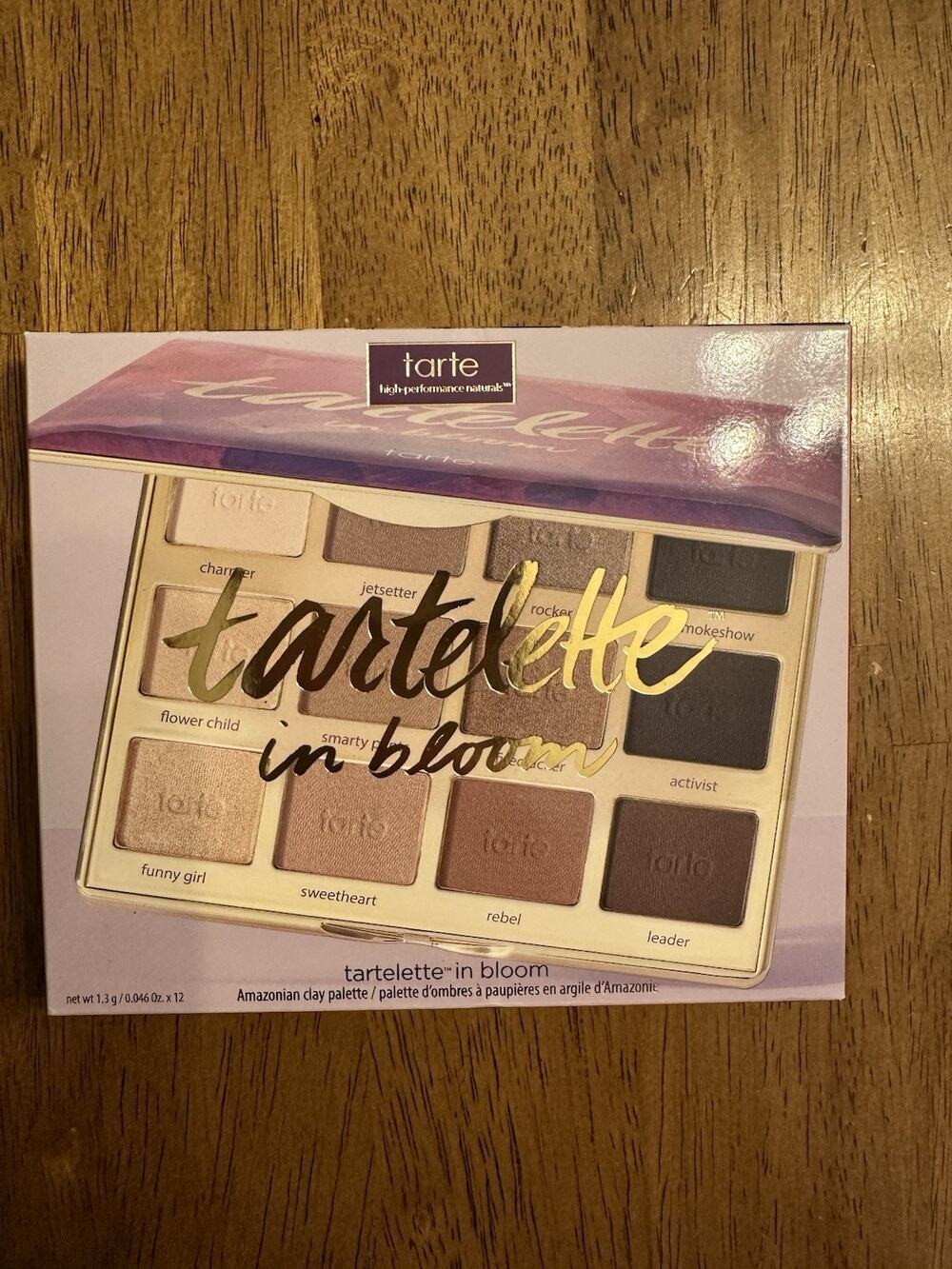 Tarte Tartelette In Bloom Amazonian Clay Eyeshadow Palette NEW In Box